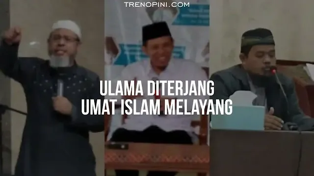 Ironinya penangkapan ulama beriringan dengan jargon bubarkan MUI menjadi upaya menstigmatisasi terhadap kaum muslim. Proses penangkapan tiga ulama beberapa waktu lalu yang dilakukan bersamaan di tempat yang berbeda merupakan salah satu bentuk kezaliman karena tidak mengikuti prosedur yang berlaku yaitu tidak membawa surat penangkapan, sedangkan informasi yang didapat dari istri Ustaz Dr. Ahmad Zain An-Najah menceritakan betapa kaget dan ketakutan ketika densus 88 menerobos masuk wilayah santriwati saat itu dalam keadaan belum menutup aurat dan tidak meminta izin masuk ke kamar ulama tersebut.