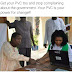 Pastor Adeboye Registering For Voter's Card (Photo)