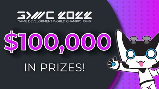 Over $100,000 Prize Pool at the Game Development World Championship 2022!