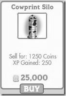 Master  FarmVille - Cow print Items - Return to FarmVille - Cowprint Silo