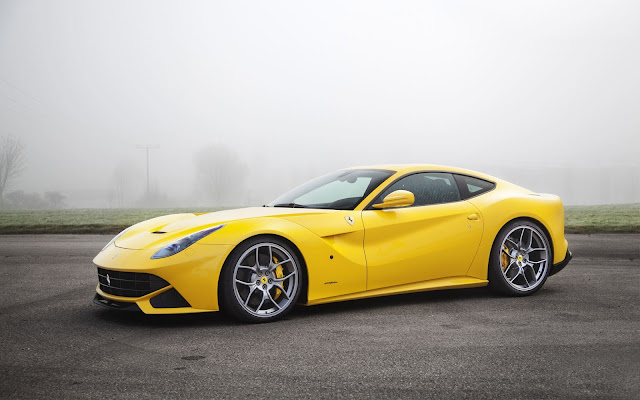 Ferrari F12 Berlinetta Amarillo 2560x1600