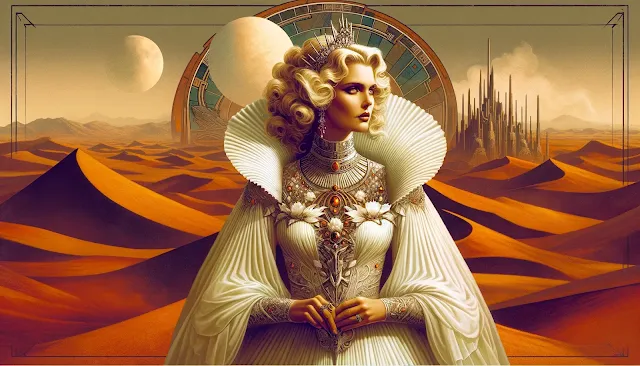 The character arc of Princess Irulan in the Dune novels of Frank Herbert