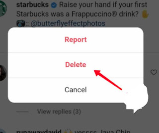 Set auto-deleteing for Instagram comments