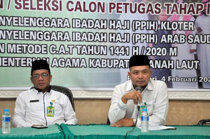 19 Orang Calon Petugas Haji Diseleksi Dengan Metode C.A.T