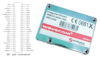 Wavecom WMOi3 - GSM modem Circuit Diagram