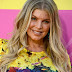 Pregnant Fergie Shows Baby Bump in Mary Katrantzou Dress