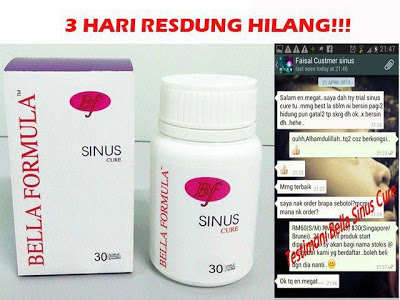 Mysweetbeautyshops: BELLA FORMULA: SINUS CURE RAWATAN 