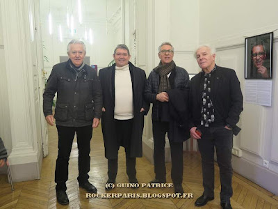 Exposition Bowie Mairie du 13e Paris Geoff MacCormack, photographe, et George Underwood,  peintre