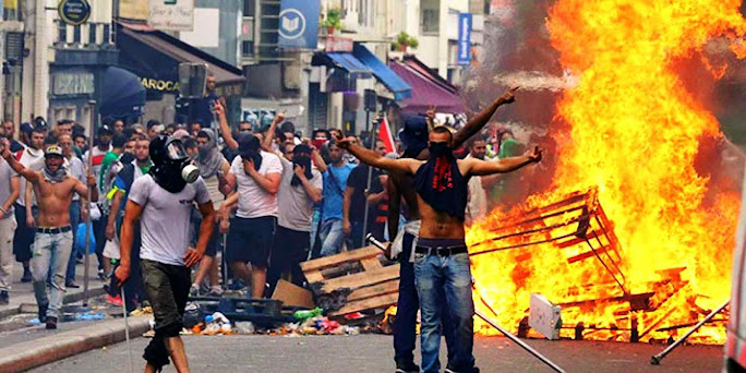 Arruaças de minorias étnicas e ideologicas visam desintegrar a França