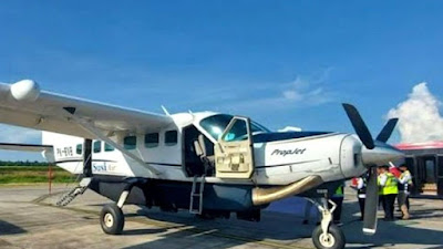 Puing-puing Pesawat Kargo Smart Air Ditemukan di Binuang-Kalimantan Utara