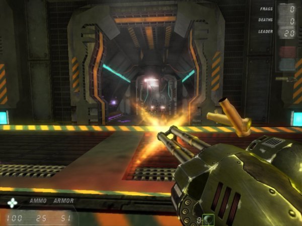 Alien Arena screenshot of gameplay