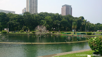 Luneta park in the morning