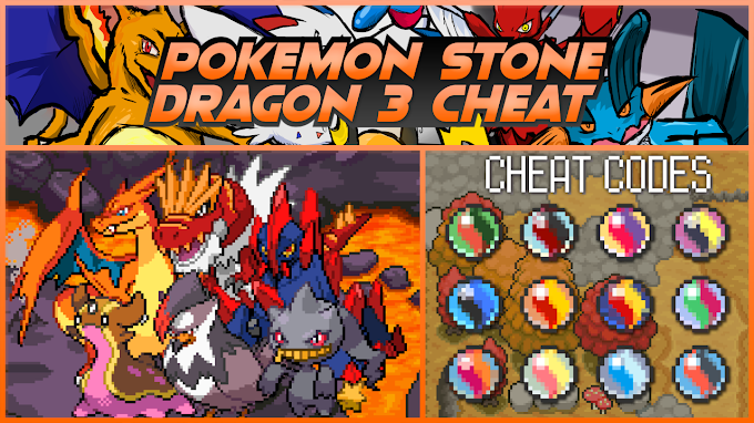 Pokemon Stone Dragon 3 Mega Stone Cheat Codes