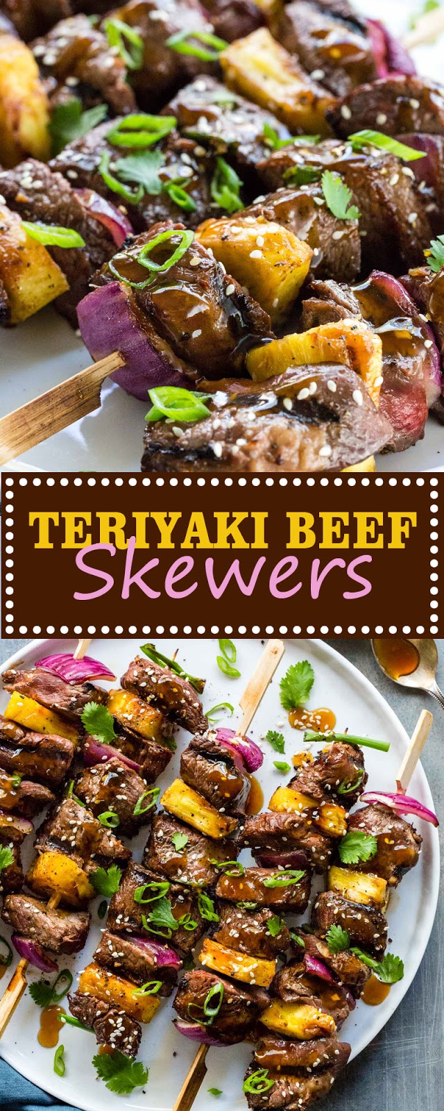 TERIYAKI BEEF SKEWERS