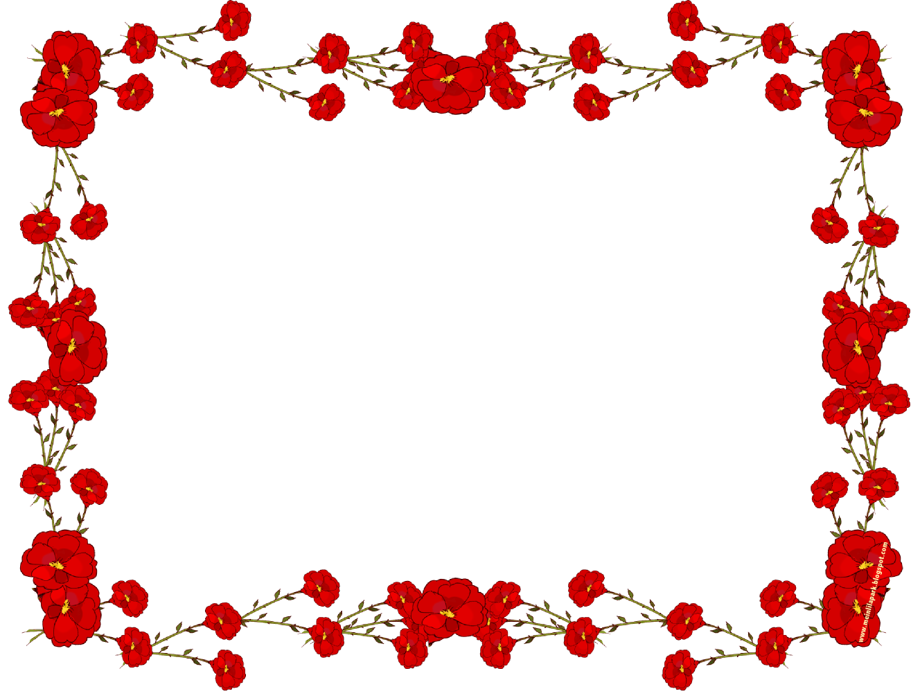 Blumenrahmen Clip Art Lizenzfrei 89 358 blumenrahmen  - blumen rahmen clipart kostenlos