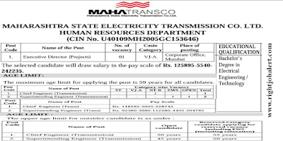 Electrical Engineering Job Opportunities in MAHATRANSCO