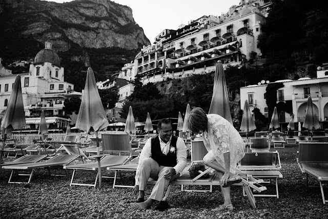 Vow renewal in Positano