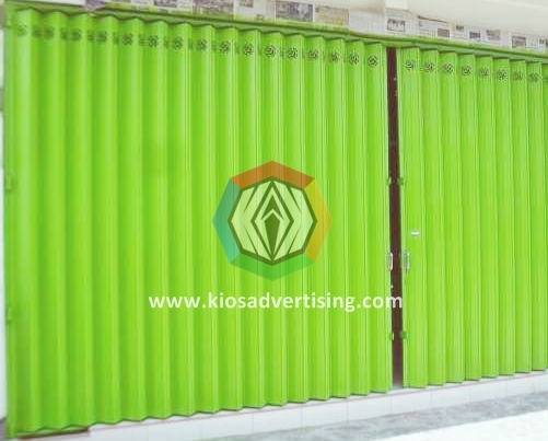 Jasa Pengecatan Pintu Ruko Folding Gate Ruko di Malang 