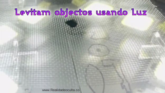 Cientistas levitam objecto usando Luz