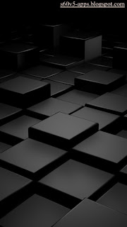 Black 3D Wallpaper for Nokia