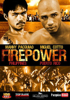 Pacquiao Cotto Poster