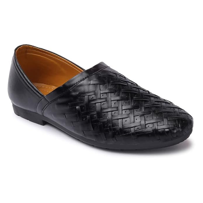Longwalk Men's Loafer black jutti for men