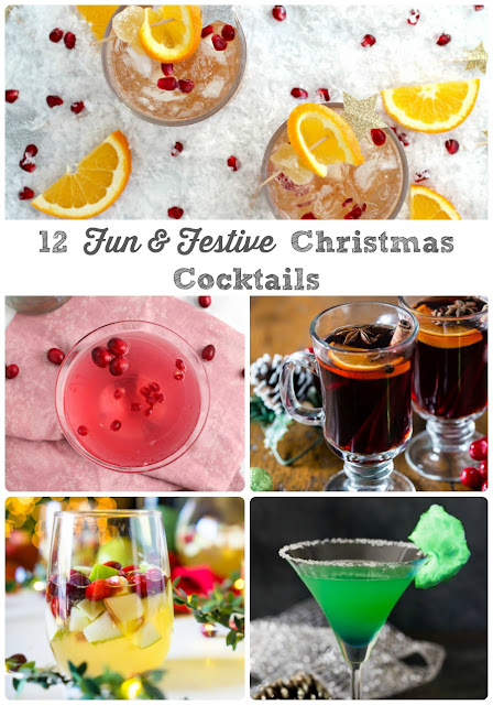 Keep your spirits merry & bright this holiday season with these 12 Fun & Festive Cocktails for Christmas.