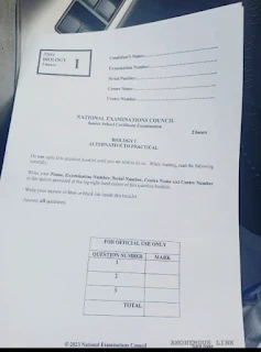 2023 NECO Biology Practical Questions and Answers is Out