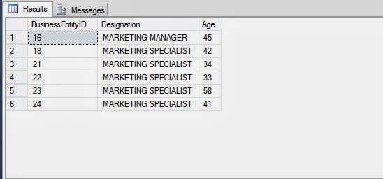 Steps to Customize the Result Set with Example: SQL Programming
