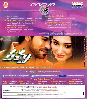 download racha movie songs