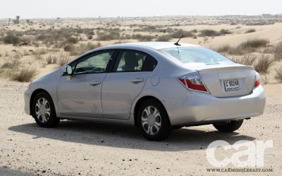 2011 2012 new Honda Civic sedan photographed without camouflage