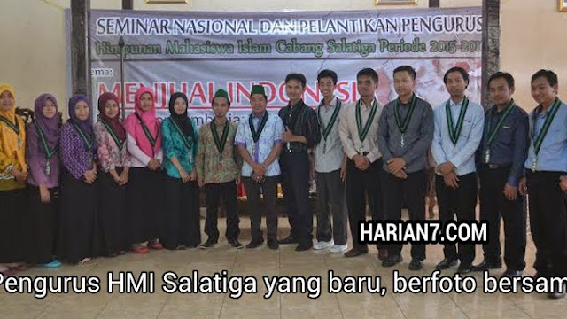 Pelantikan Pengurus HMI Cabang Kota Salatiga, Menggelar Seminar Dengan Tema 'Menjual Indonesia' Upaya Pengembalian Martabat Bangsa