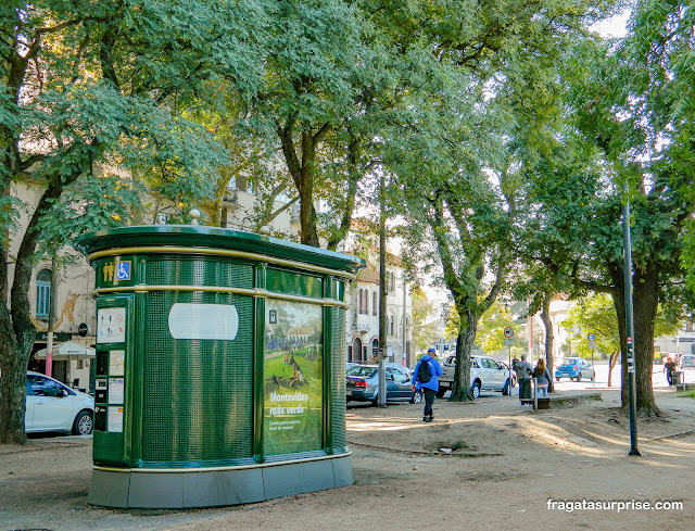 Sanitário público no Parque Rodó, Montevidéu, Uruguai