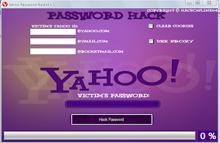 Yahoo Password Hack