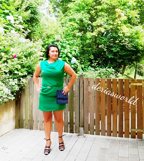 green dress-summer dress