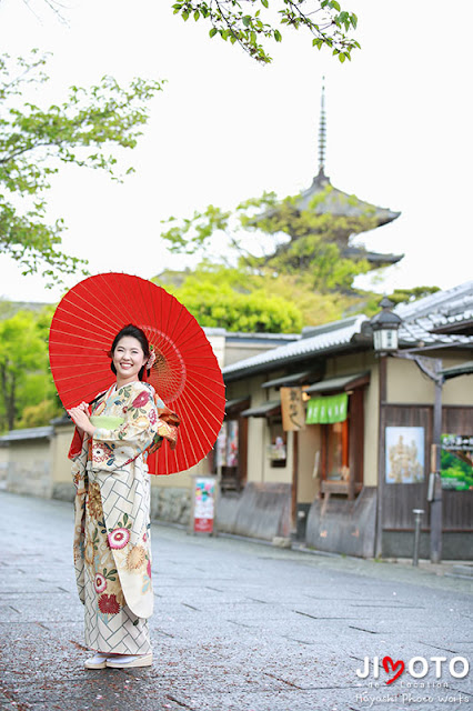 京都で成人式ロケーション撮影