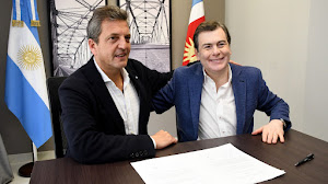 El Gobernador Zamora y el Ministro Massa firmaron un convenio de asistencia para productores santiagueños.