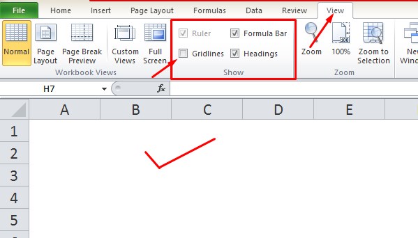 Cara Menghapus Garis di Excel Dengan Mudah