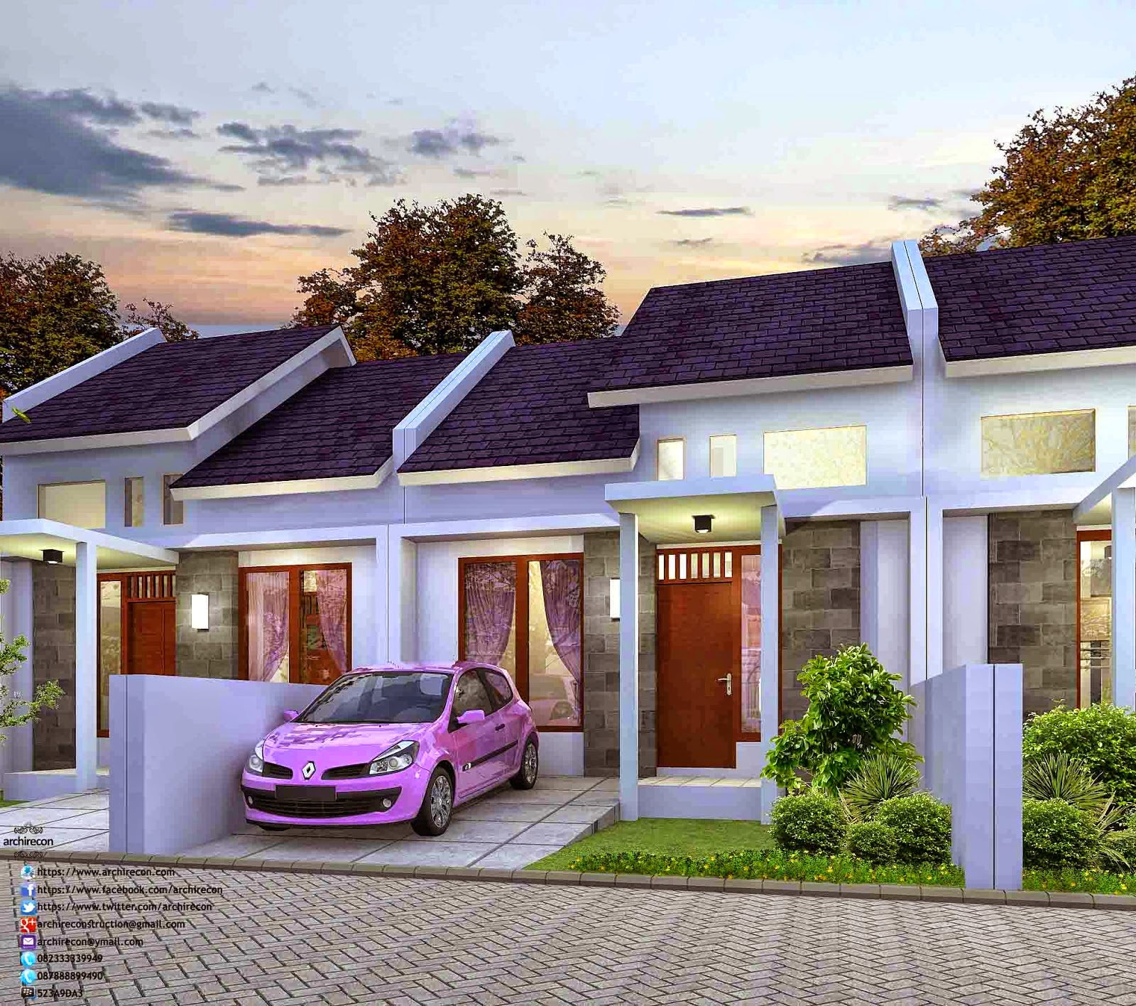 104 Rumah Minimalis Sederhana Type 36 Dijual Surabaya Gambar