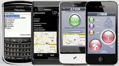 Selangor PDRM MyDistress Apps for smart phones