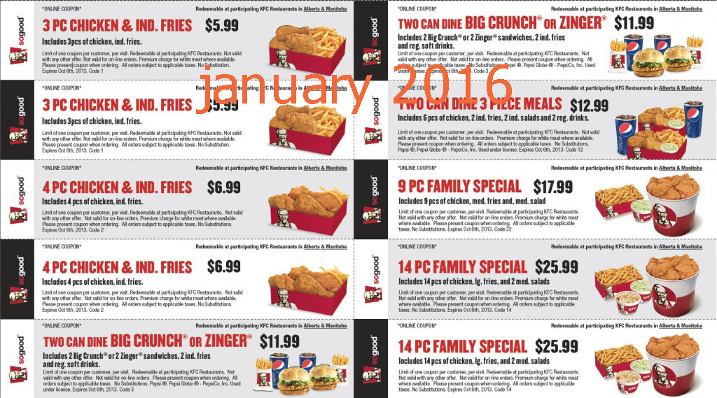 printable coupons kfc coupons