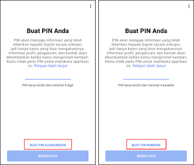 Cara Membuat Akun Baru Signal Di Smartphone