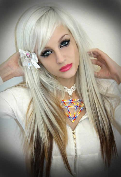 Hair Styles and Makeup: White Scene Hair