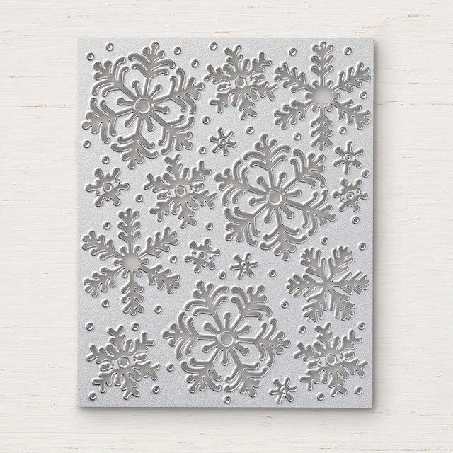 Blizzard thinlits die Stampin Up