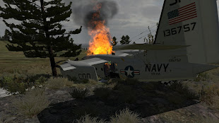 arma2用のC-1A Traderアドオン開発中画像