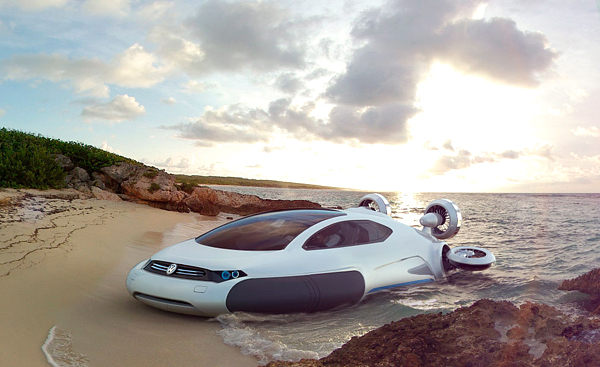 Futuristic Volkswagen Concept Car – Aqua Seen On www.coolpicturegallery.us