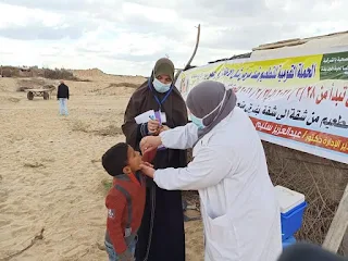 صحة الشرقية: ختام المرحلة الثانية من الحملة القومية للتطعيم ضد شلل الأطفال بالمحافظة بتطعيم أكثر من ١.٢ مليون طفل بنسبة تغطية ١٠٢.٢٤%