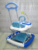 Baby Walker Family FB2116LD Train Melody Rocker