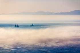 Estrecho de Gibraltar desde mi ventana en Ceuta