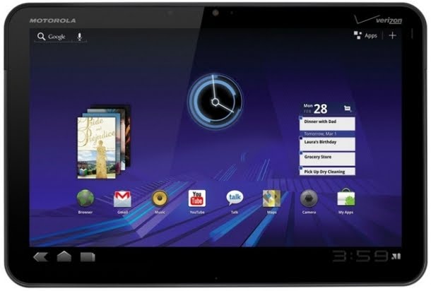 motorola xoom price. Official Motorola Xoom prices: